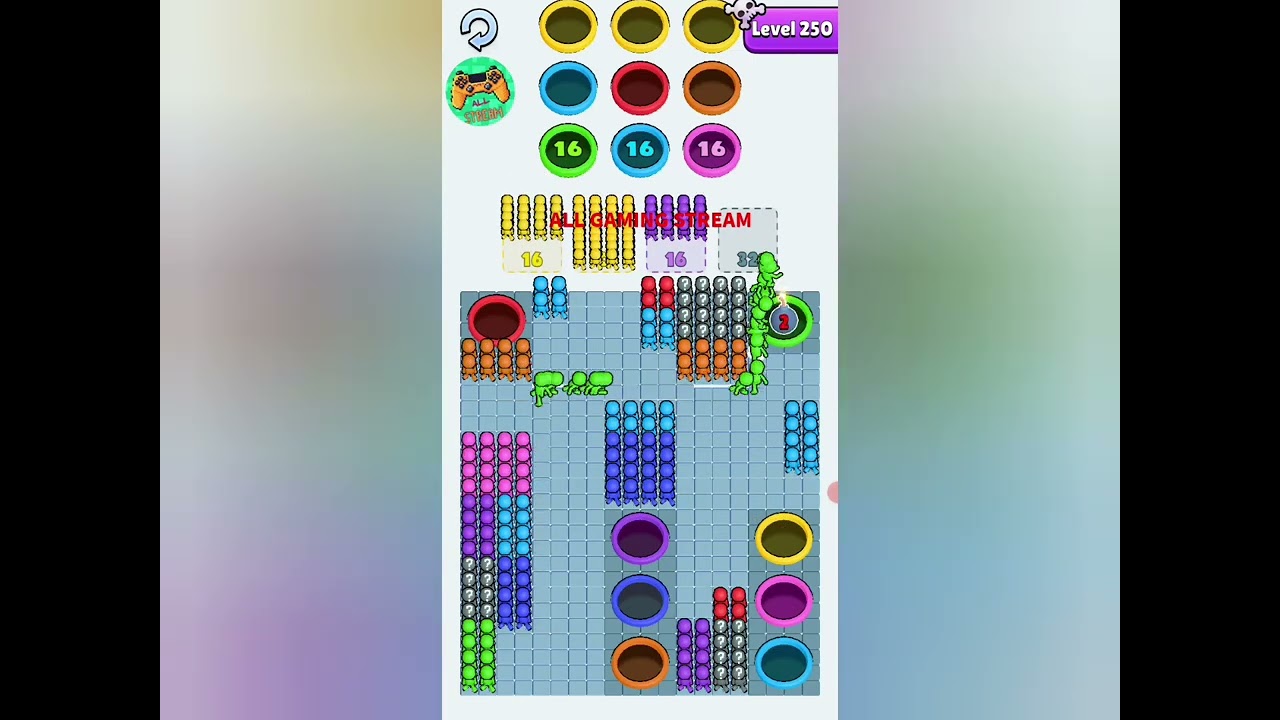 Hole People level 250 Gameplay
