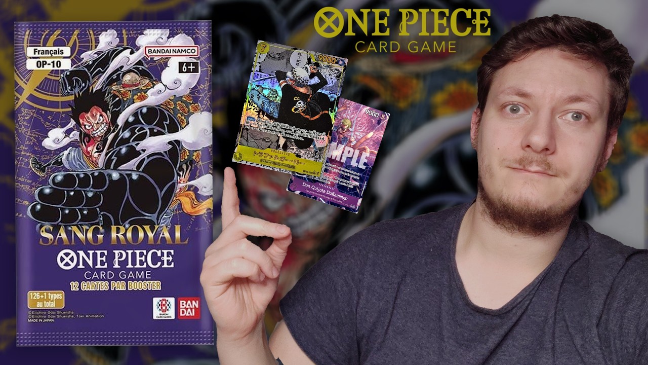 ON DÉCOUVRE LE TCG ONE PIECE ! - Opening - OP10 Sang Royal
