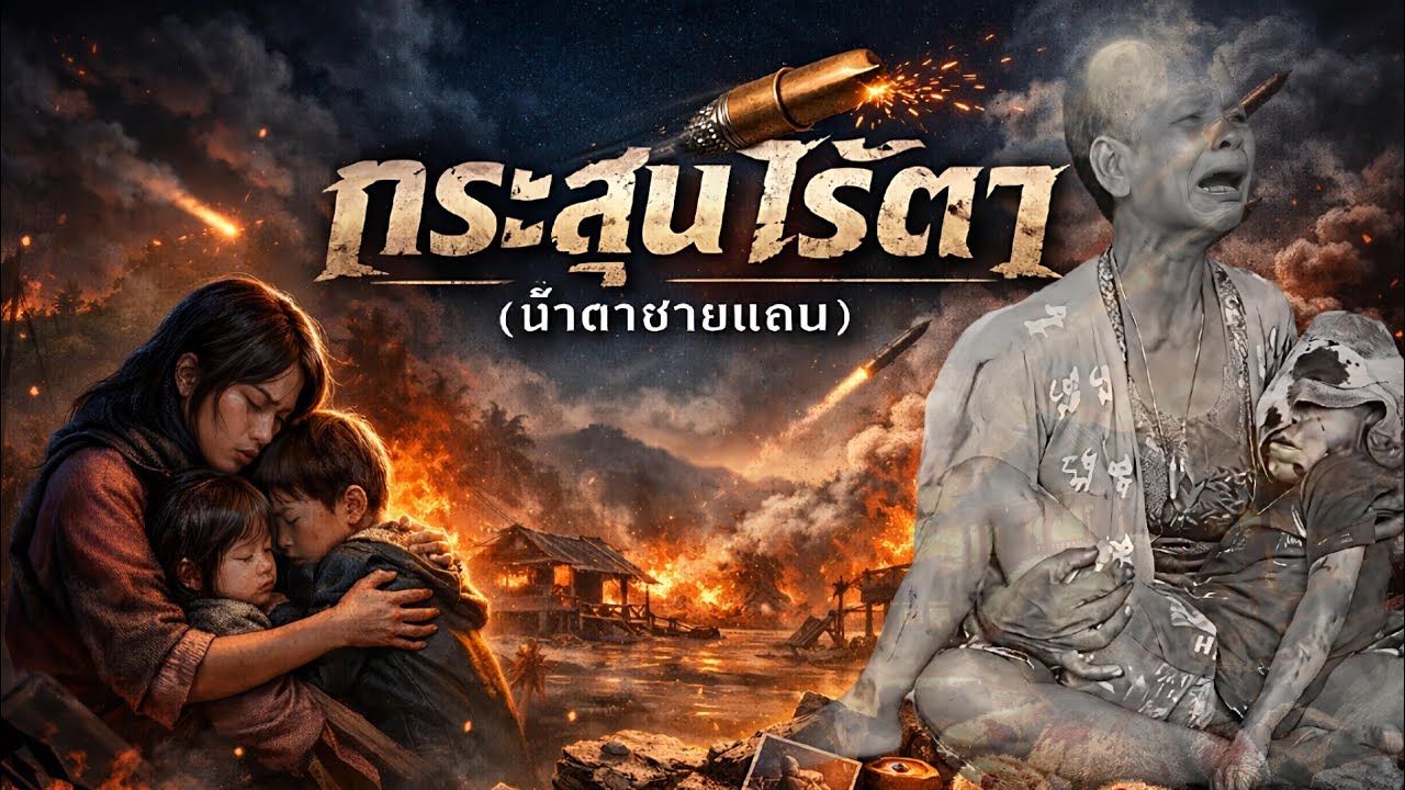 กระสุนไร้ตา(น้ำตาชายแดน)【Audio Lyrics 】 | Muantoep 