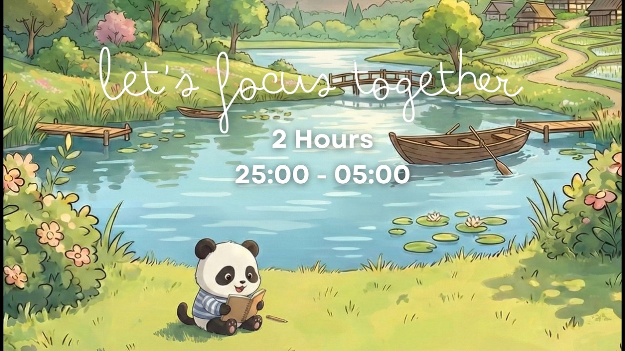 If it’s easy, you’re not growing 🌻 - 2H Pomodoro 25/5 Lo-fi Beats for Study, Focus
