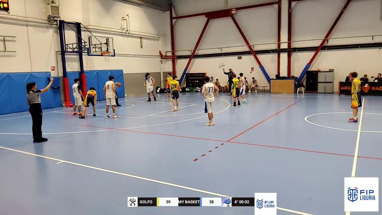 U-15 LIGURIA 1°FASE OROLOGIO 
GOLFO  VS MY BASKET