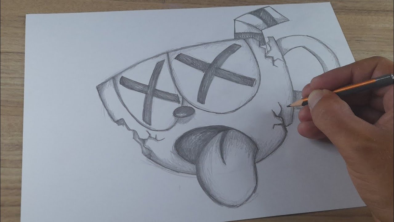 COMO DESENHAR O CUPHEAD PASSO A PASSO