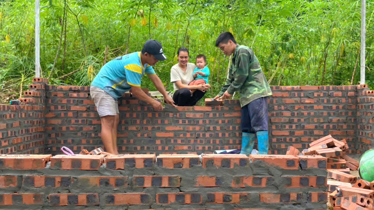 Rewind Timelapse - Journey to build your dream home,From digging foundations to building brick walls