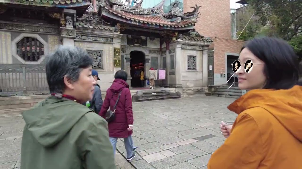 台北龍山寺-上集-台灣旅行