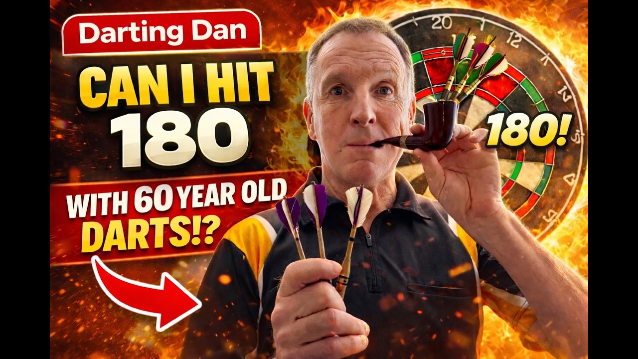 Can I hit a180 with 60 year old darts