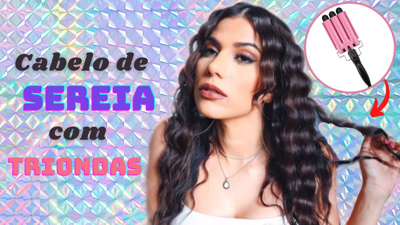 Cabelo de SEREIA - Testei o TRIONDAS 😱😍