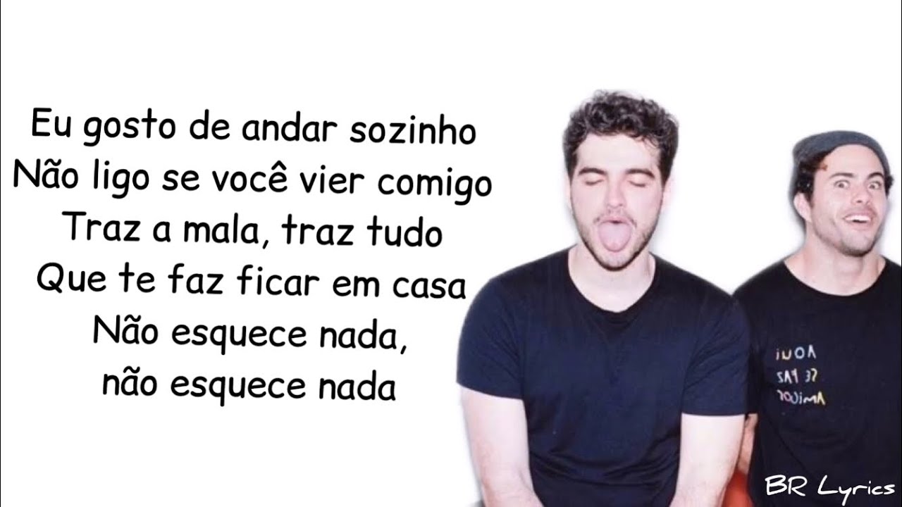 Lagum ft. J&atilde;o - Andar Sozinho (Letra)