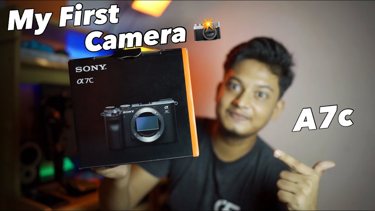 My first camera 📸 sony a7c 📷