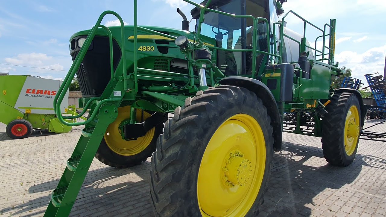 Найпопулярніший самохідний оприскувач John Deere 4830