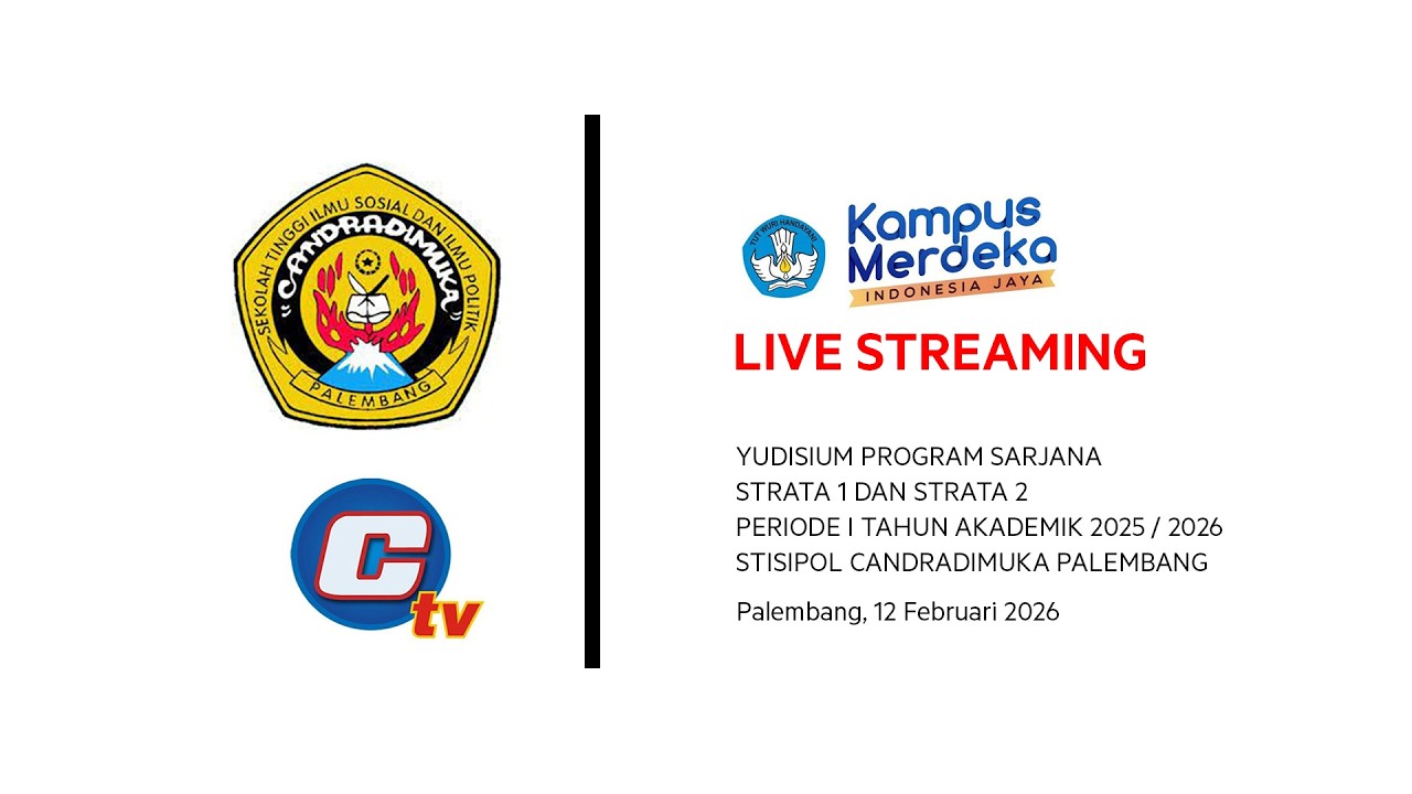 Yudisium Strata 1 dan Strata 2 periode 1 Tahun Akademik 2025/2026