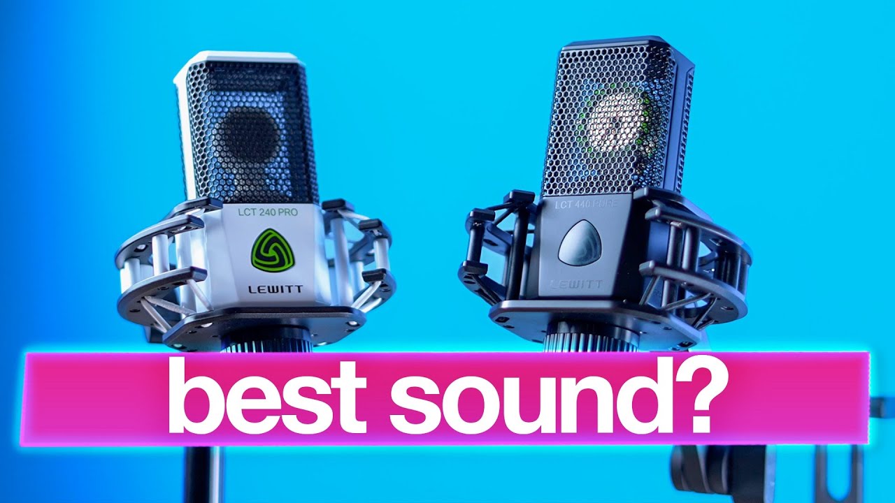 Underrated Mic Battle: Lewitt 240 Pro vs. 440 Pure