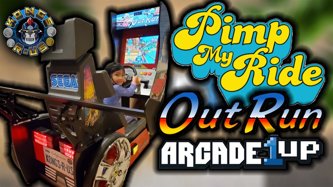 Pimp My Ride: OutRun Arcade1Up Edition (Bench Seat Mod, Tail Lights, Spoiler, & More!)