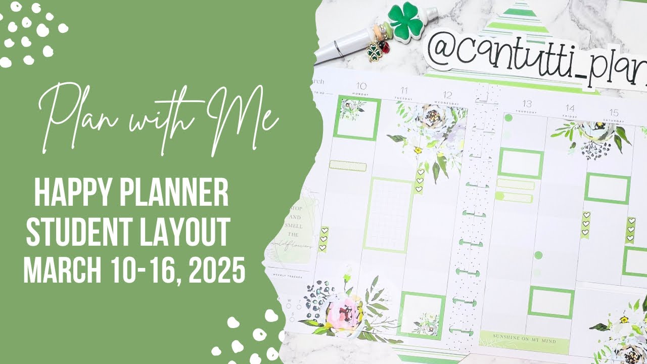 Plan with Me | Catch-All Planner | March 10-16, 2025