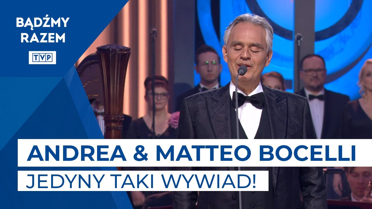 Andrea & Matteo Bocelli - specjalny wywiad przed Wielkanocnym koncertem!