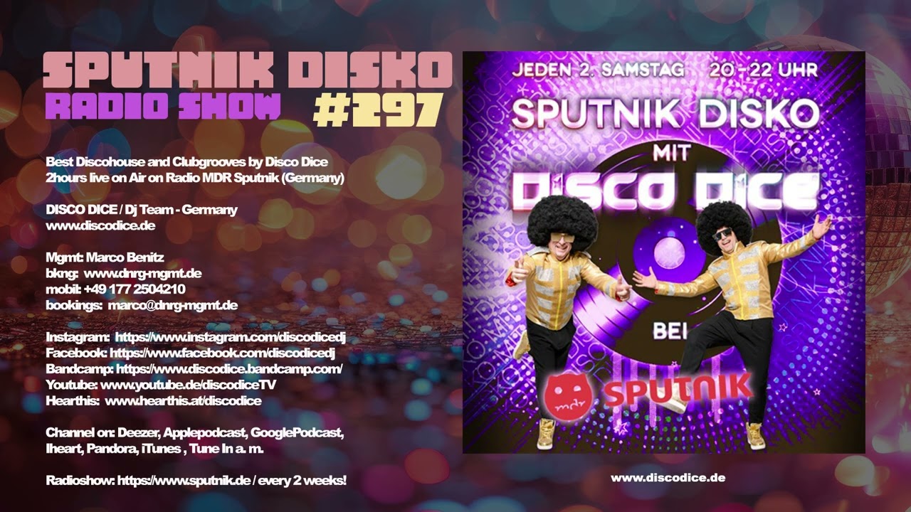 Sputnik Disko #297 live OnAir by Radio MDR Sputnik