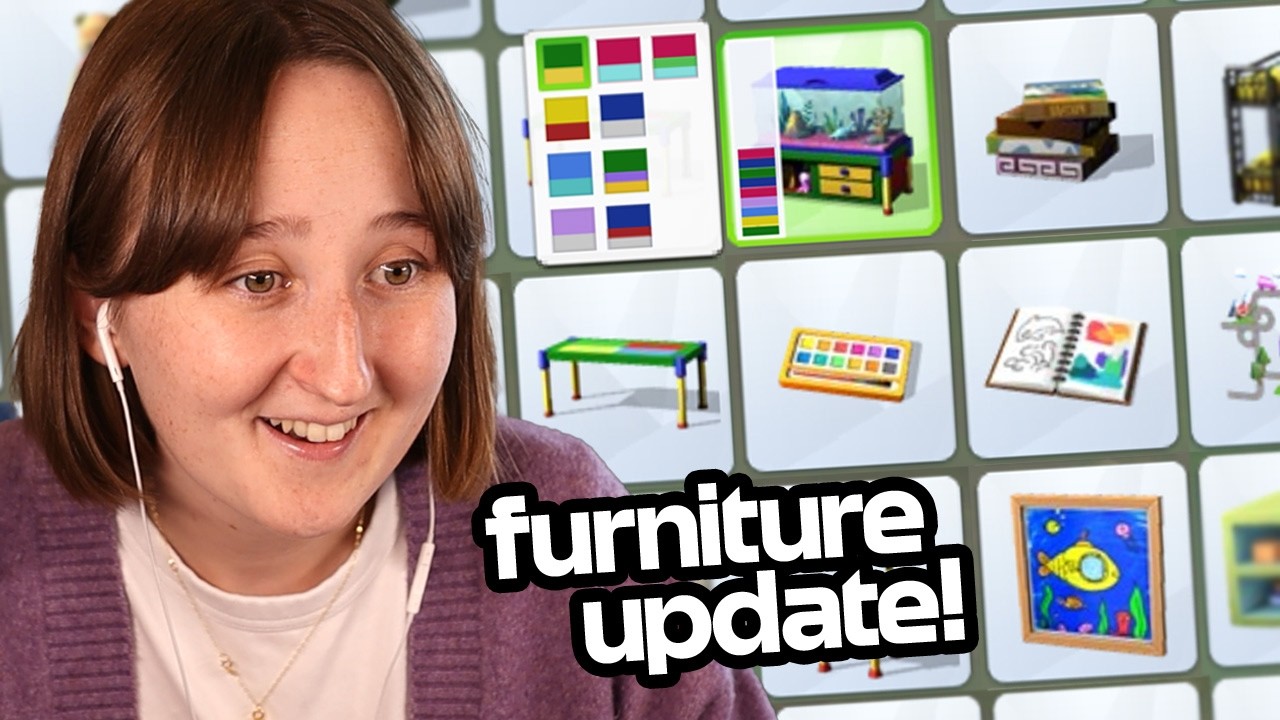 HUGE Base Game Update! | New Kids Furniture & Clothing