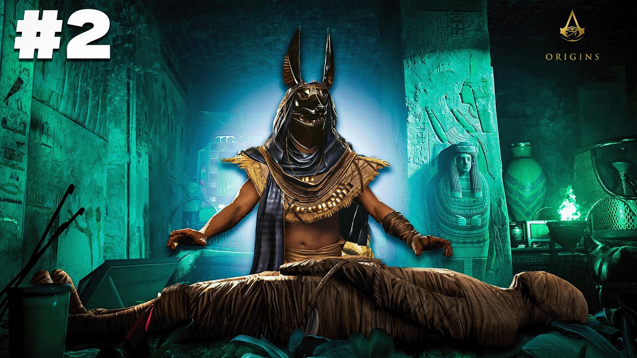 Assassin’s Creed Origins short stream Walkthrough Part 2