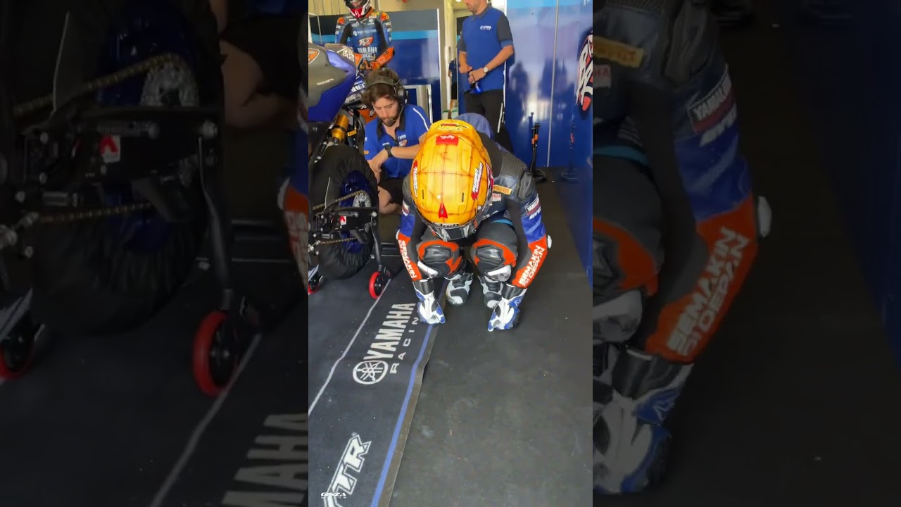 Aldi Satya Mahendra #57 (Team BrCorse - Yamaha) at WSS300 Portimau - Portuguese