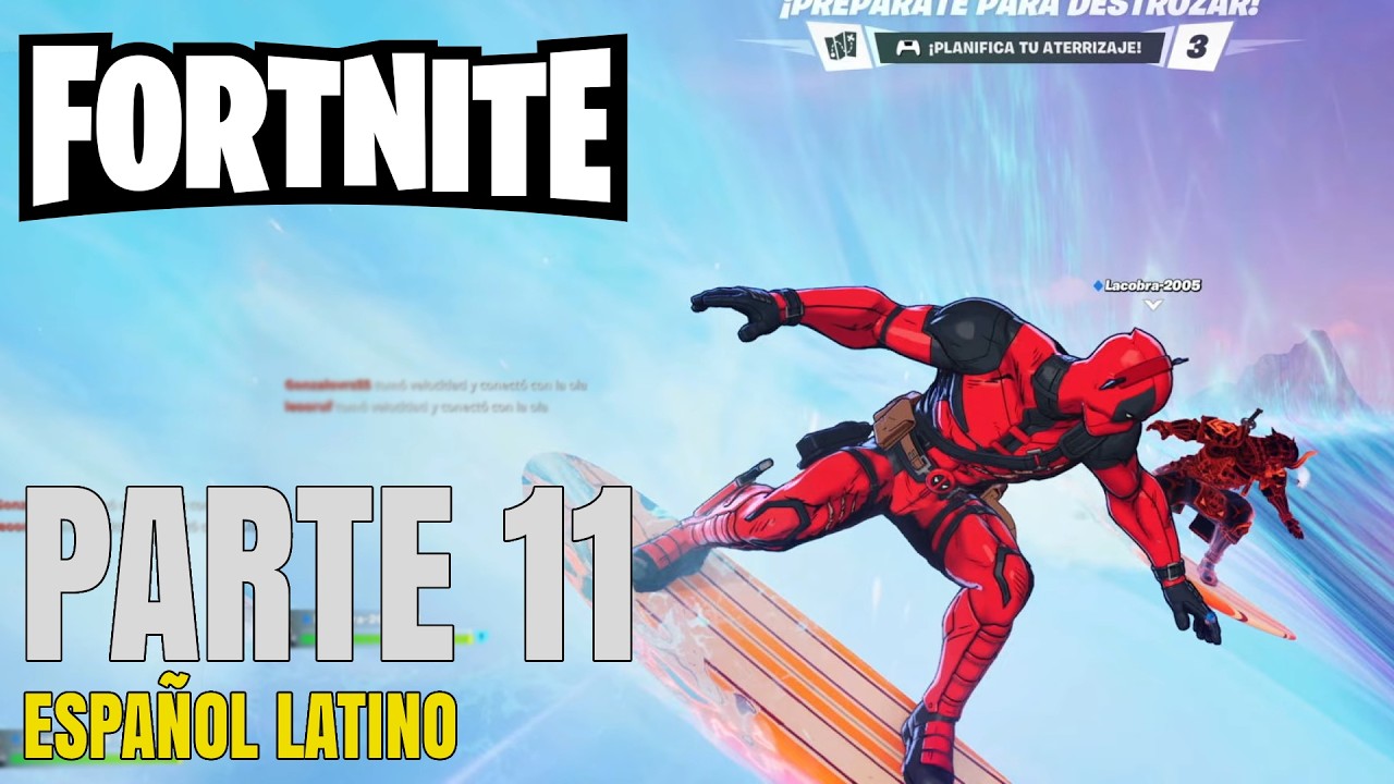 FORTNITE - ¡Deadpool mas insano que nunca! #11 con Cobra