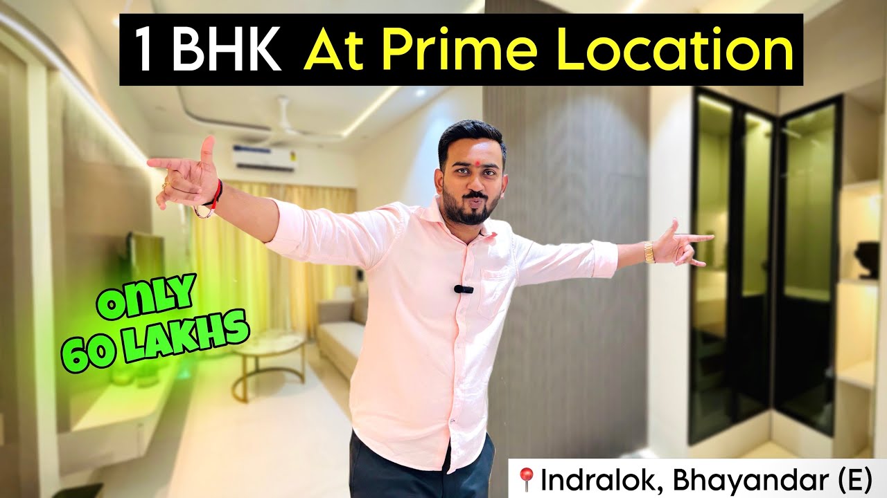 60 Lakh में 1 BHK Flat 😍 | Indralok Bhayandar East | Neha Associates 