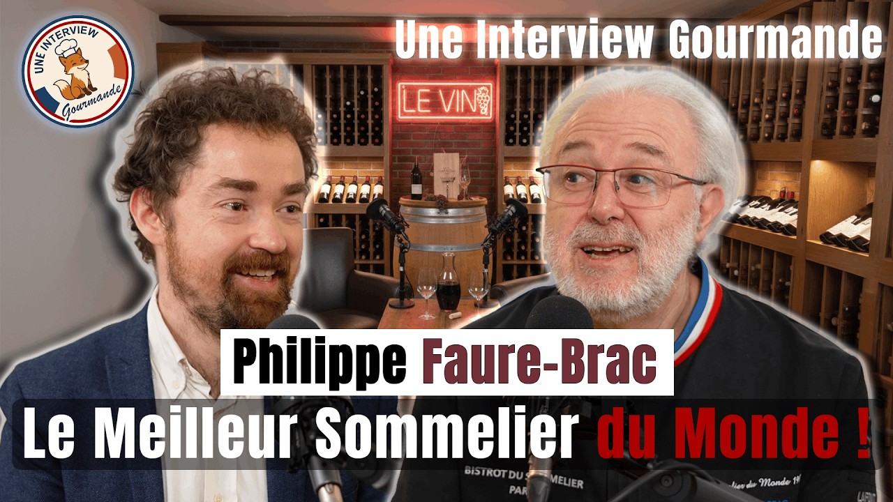 Le meilleur sommelier du monde nous raconte ses meilleurs anecdotes ! Philippe Faure-Brac
