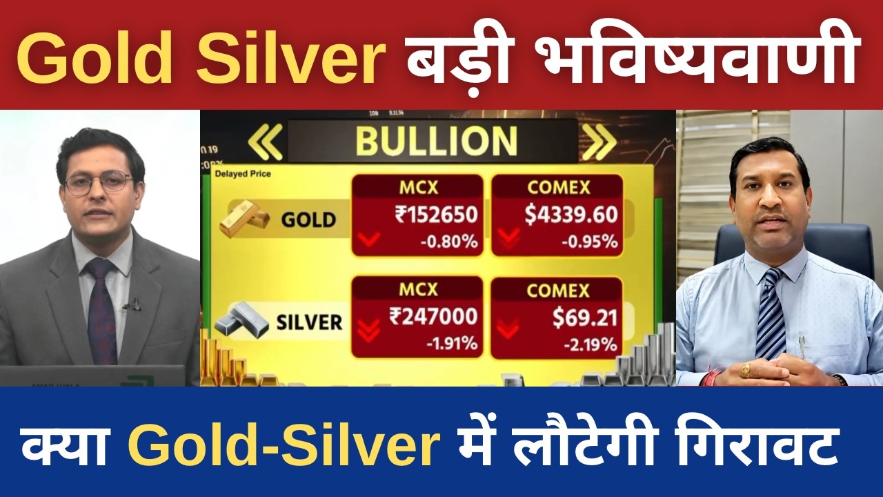 Gold Silver Latest News | Will Gold and Silver Prices Drop Again? | Gold Silver Rate Today