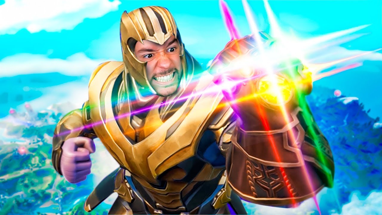 JUGANDO CON THANOS EN FORTNITE - TheGrefg