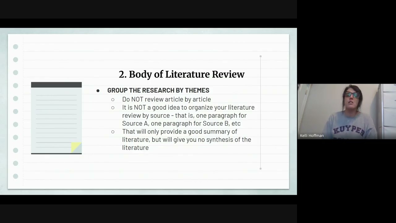 Introduction to Literature Reviews SP26
