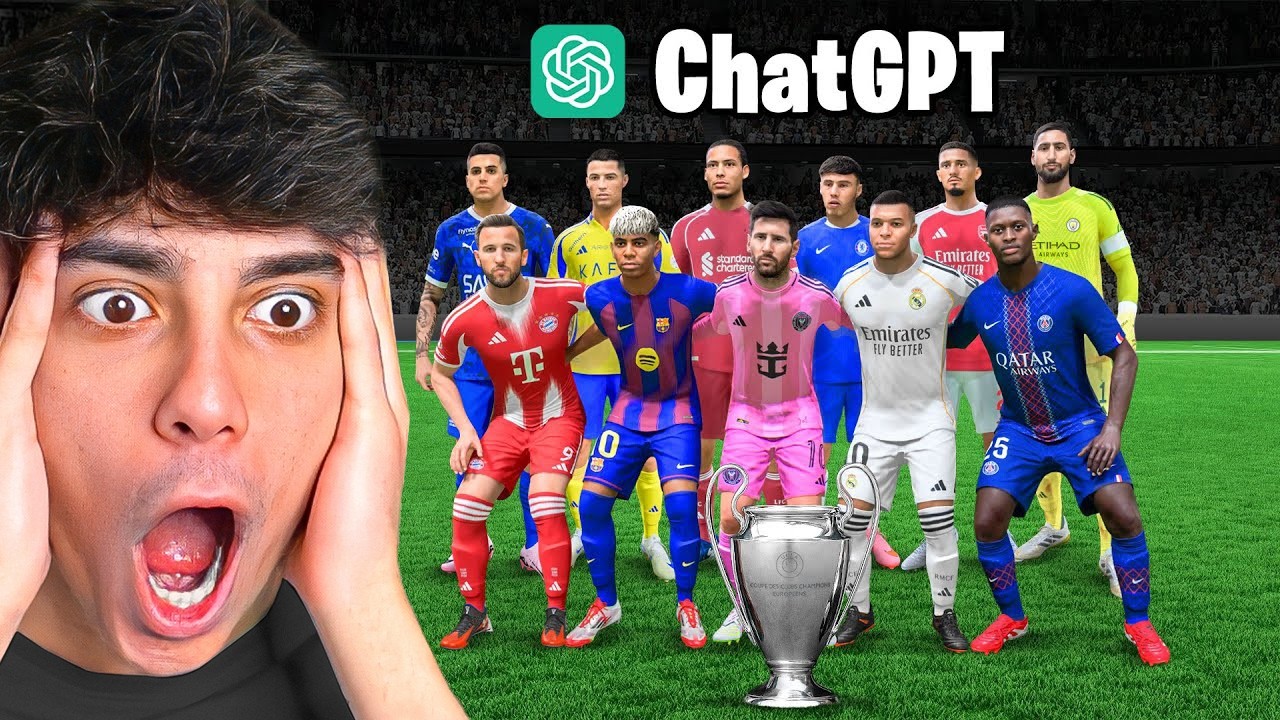 ⚽ ChatGPT PUÒ VINCERE LA CHAMPIONS LEAGUE?