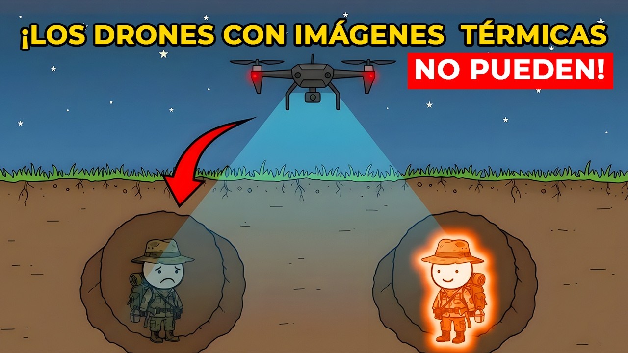 Secretos de la Guarida Fantasma: Cómo Desaparecer De Los Drones Térmicos.