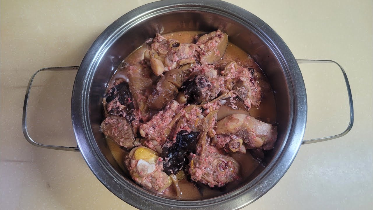 Ayam jamur tape ketan #chicken #wine #mushroom #chinesefood #cooking #dinner