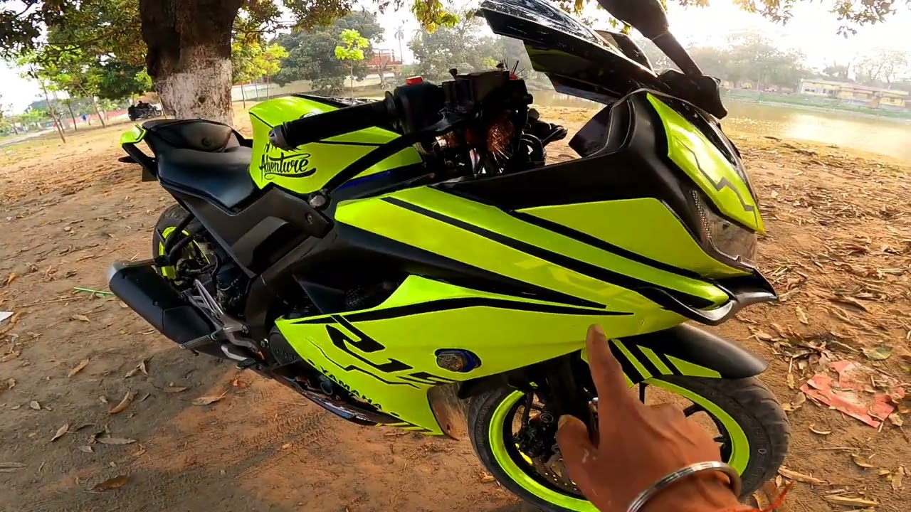 R15 V3 Full Wrapping Me Kitna Paisa Laga?? || R15 V3 Modified🔥