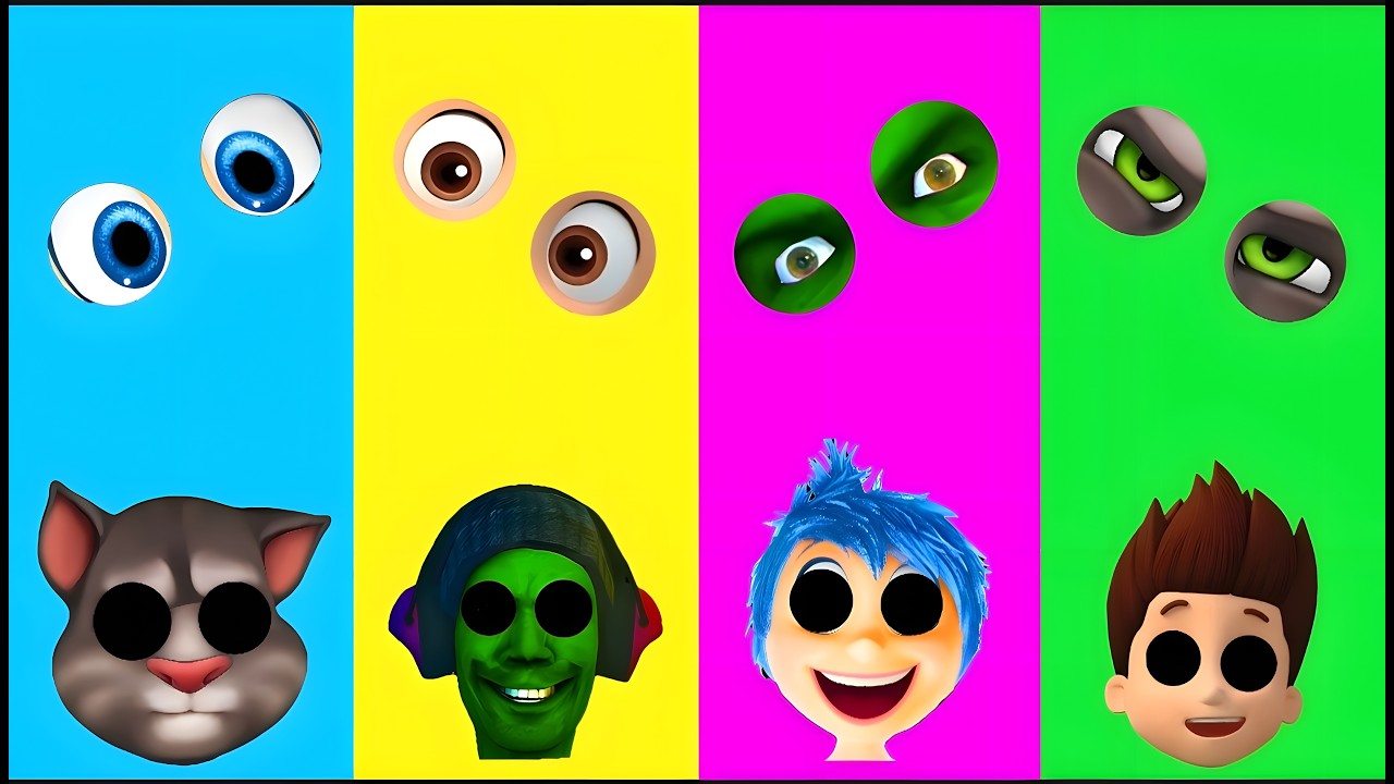 Wrong eyes👀 challenge DAME TU COSITA Funny Puzzle Wrong Heads