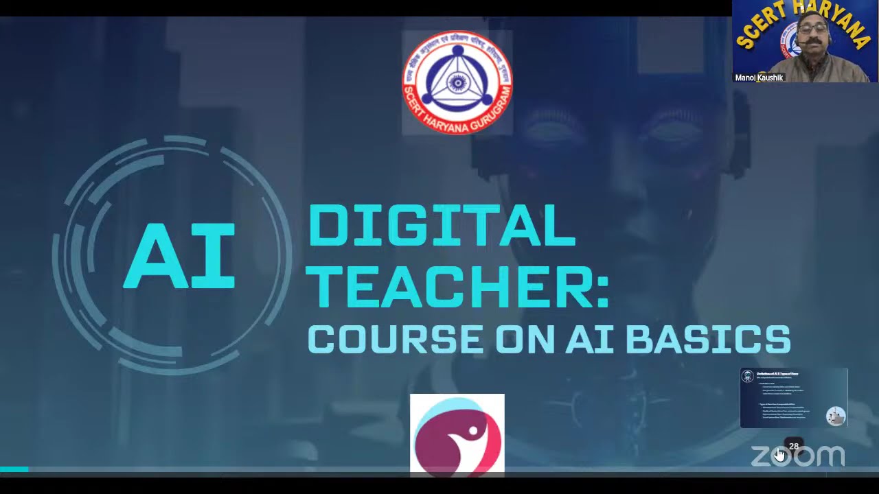 Live Interaction of Digital Teacher: Course on AI Basics