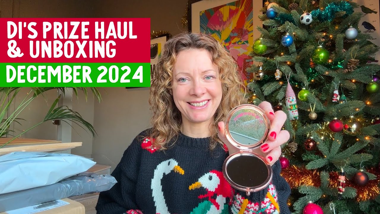 Di's Prize Haul and Unboxing December 2024