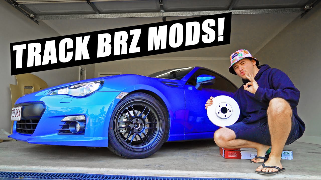 BRZ BRAKE UPGRADE FOR THE TRACK!
