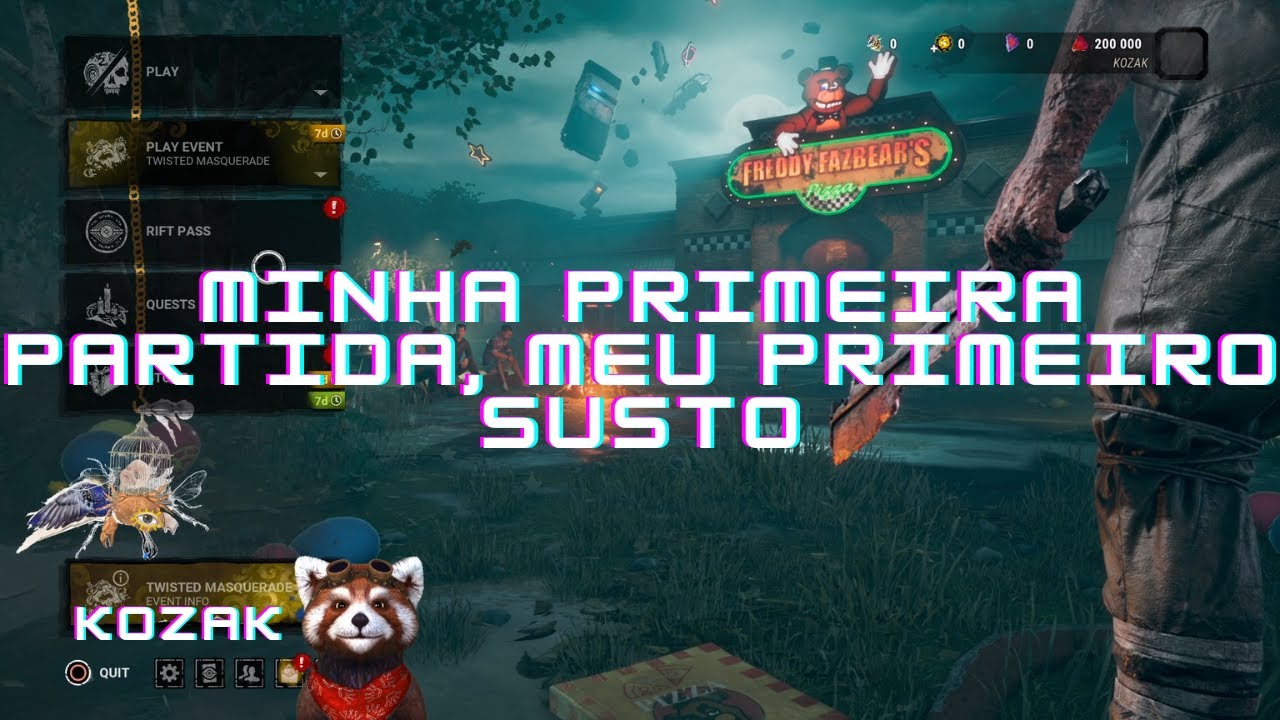 Dead by Daylight  - JOGANDO PELA PRIMEIRA VEZ: ADRENALINA PURA EM CADA SEGUNDO #01