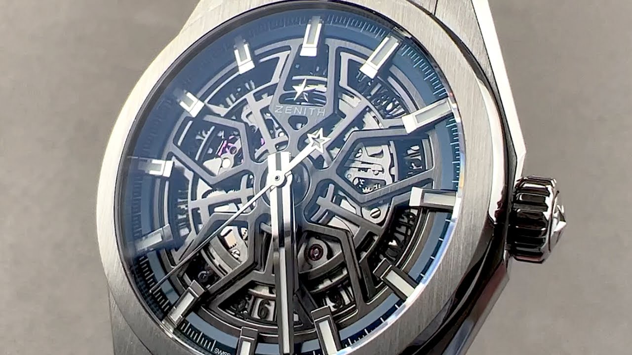 Zenith Defy Classic Skeleton 95.9000.670/78.M9000 Zenith Watch Review