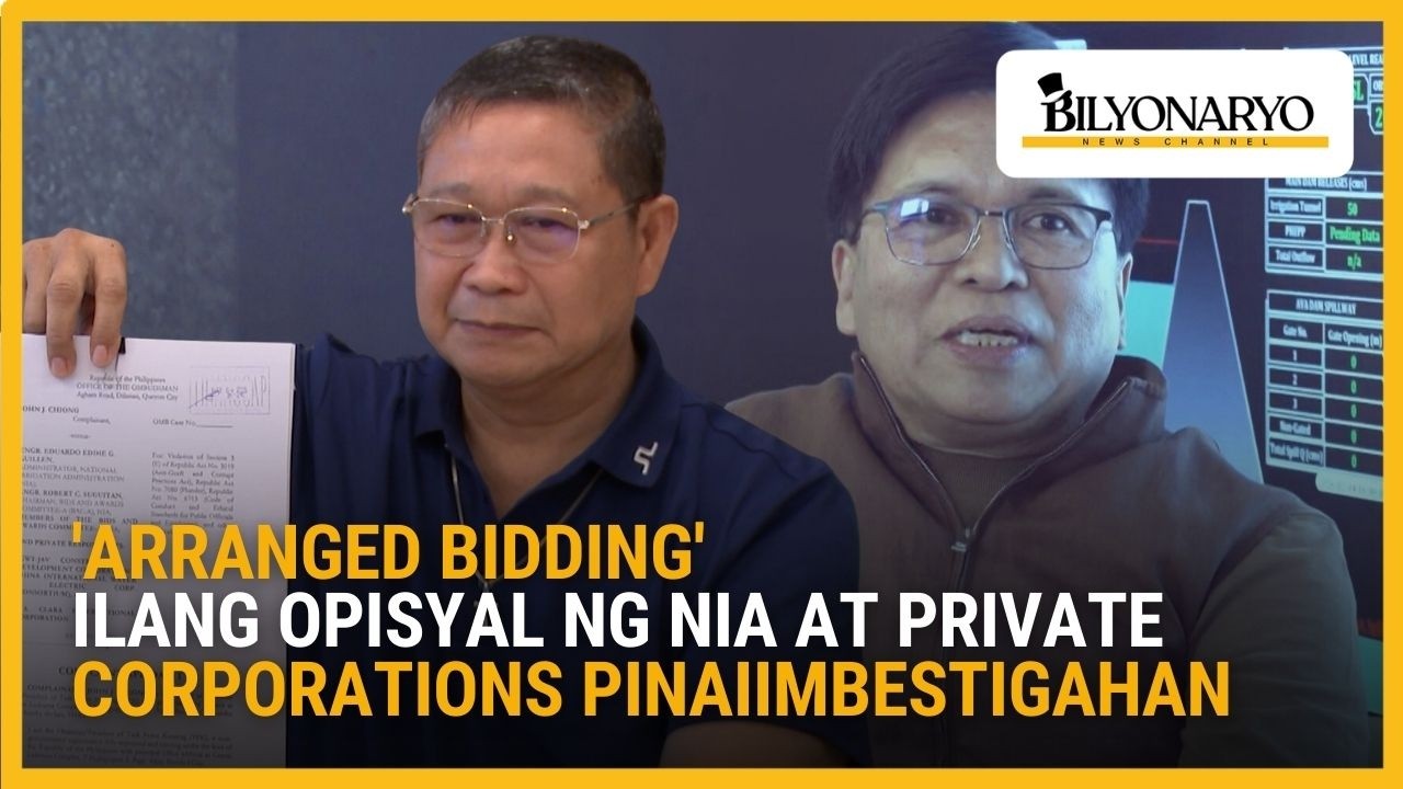 Eddie Guillen inireklamo ng ‘arranged bidding’; ₱2-B kontrata iniimbestigahan ng Task Force Kasanag