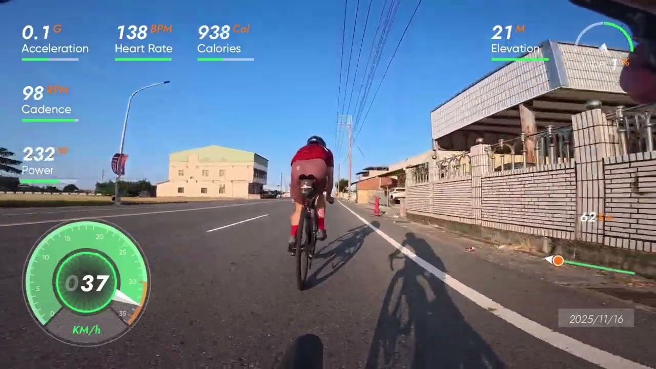 20251116日常騎車