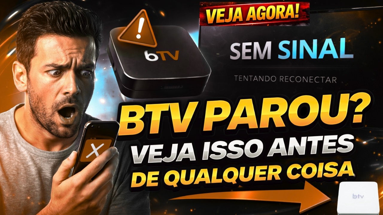 BTV PAROU DE FUNCIONAR? BTV 13 PAROU DE FUNCIONAR? BTV VOLTOU? VEJA AS INFORMA&Ccedil;&Otilde;ES SOBRE O BTV! 🚨