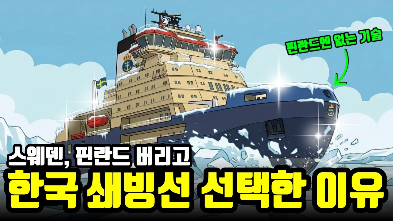 이웃나라 핀란드 버리고 스웨덴이 K-쇄빙선 선택한 결정적 이유