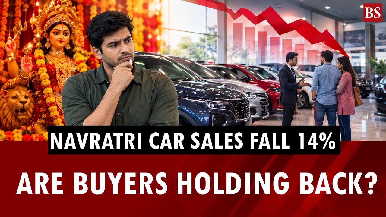 Navratri car sales fall 14%: Are buyers holding back?