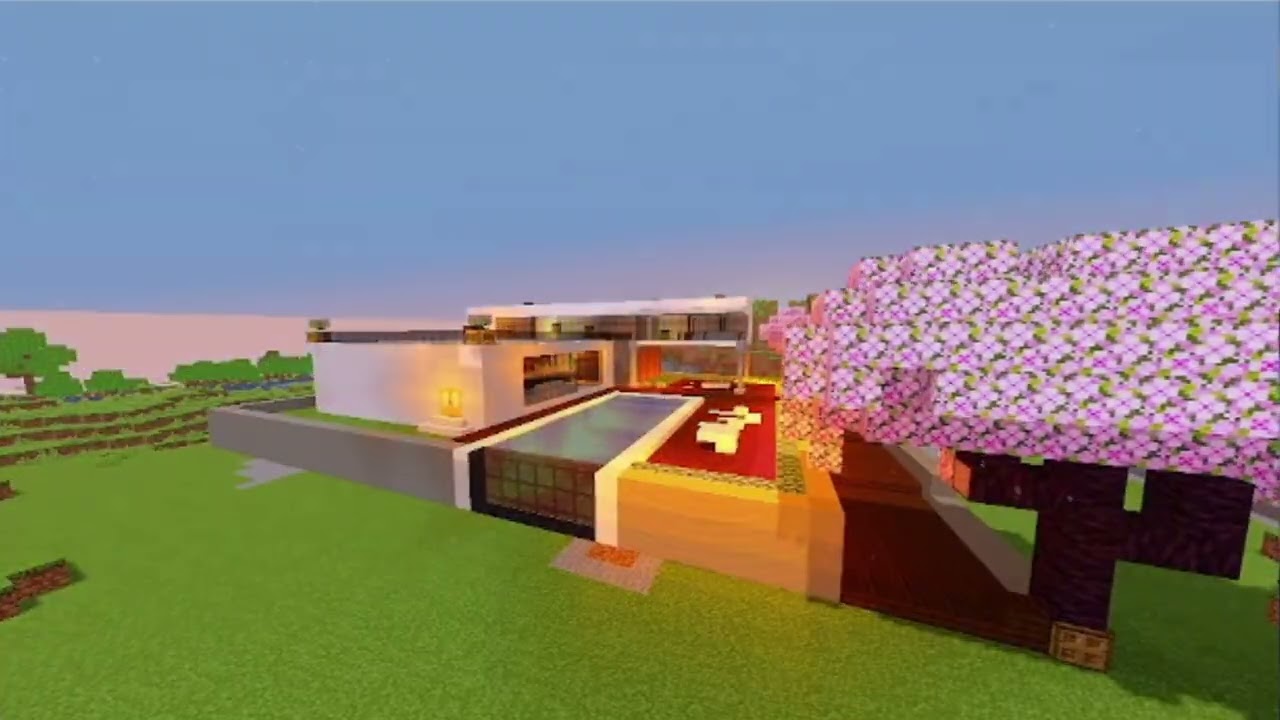 Minecraft Modern House Quick Tour