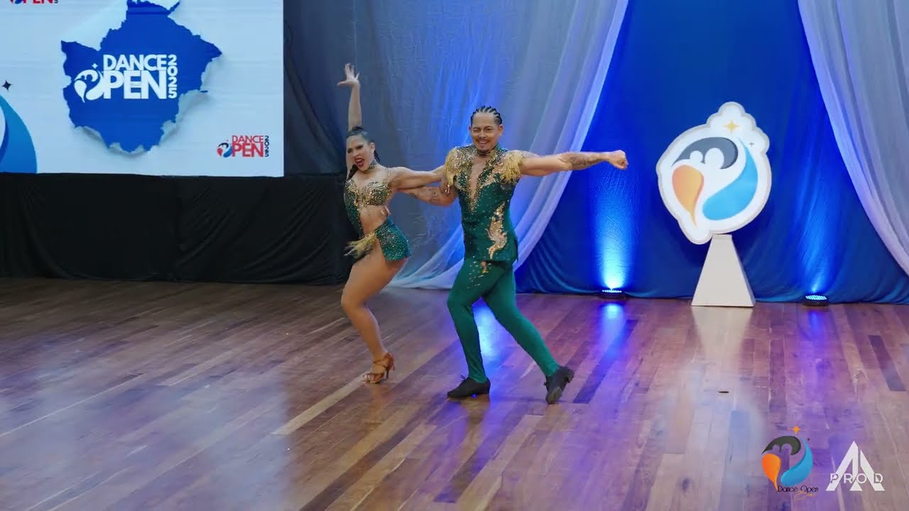 Dance Open Brasil 2025 - 2º Lugar Proad   MARINA LIRA E THIAGO MANCHA