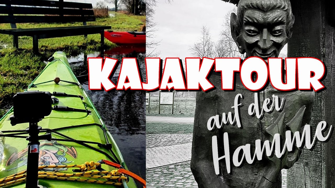 Kajaktour obere Hamme bei Hochwasser  2024 