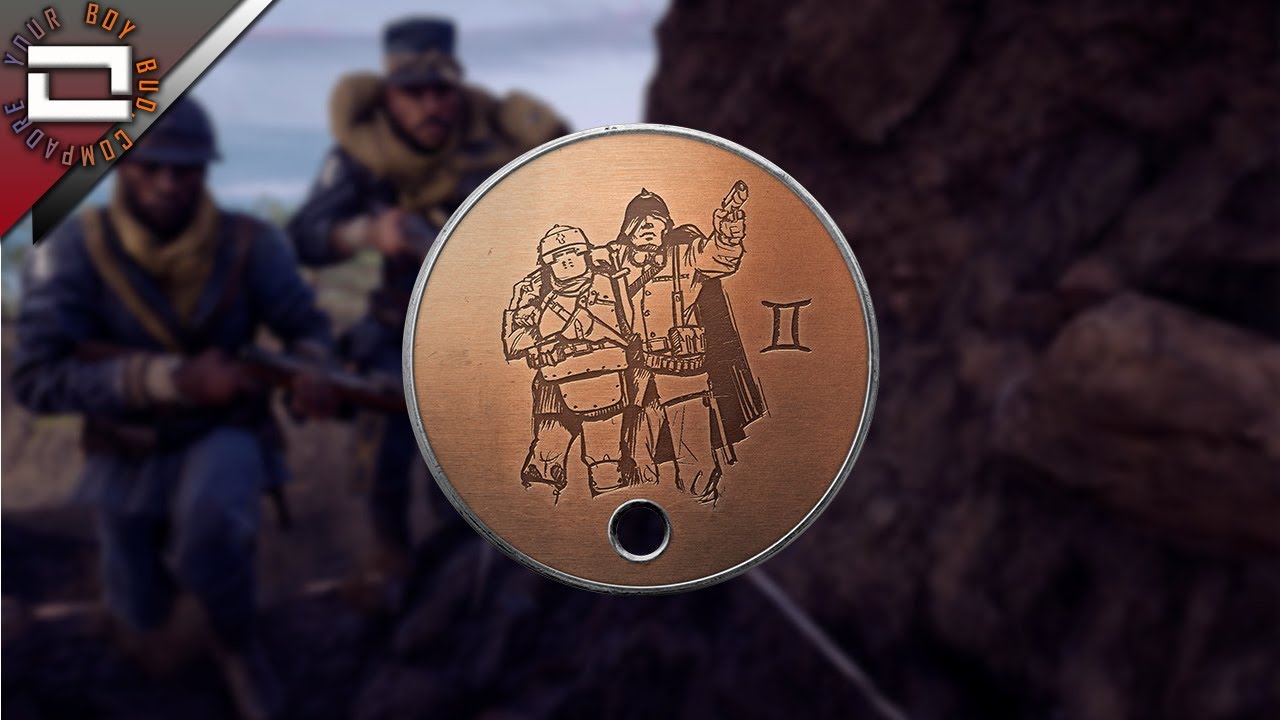 🔴  Gemini Dog Tag, 25 Assists No Problem - Battlefield 1