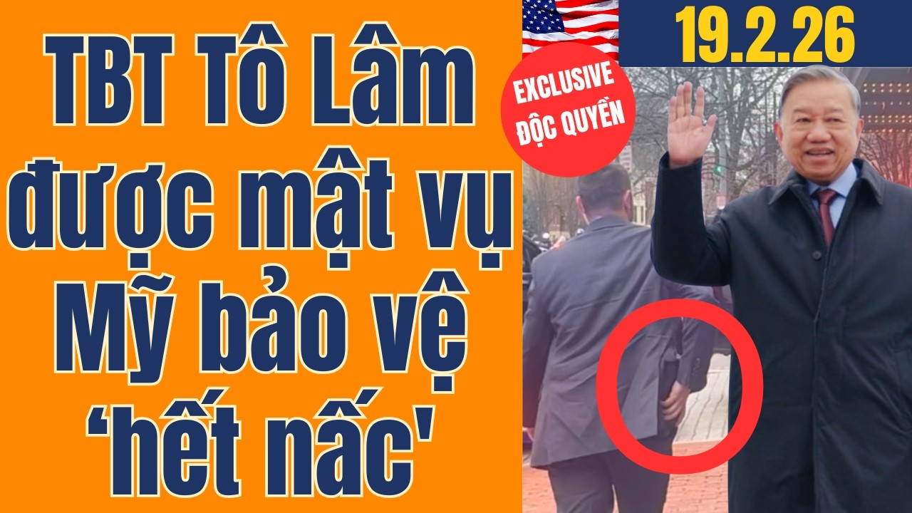 TBT Tô Lâm được mật vụ Mỹ bảo vệ bằng 'hàng nóng'