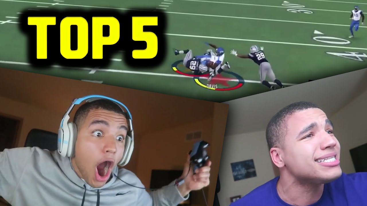 TOP 5 MADDEN 17 RAGES / FUNNY MOMENTS! WALKER EDITION