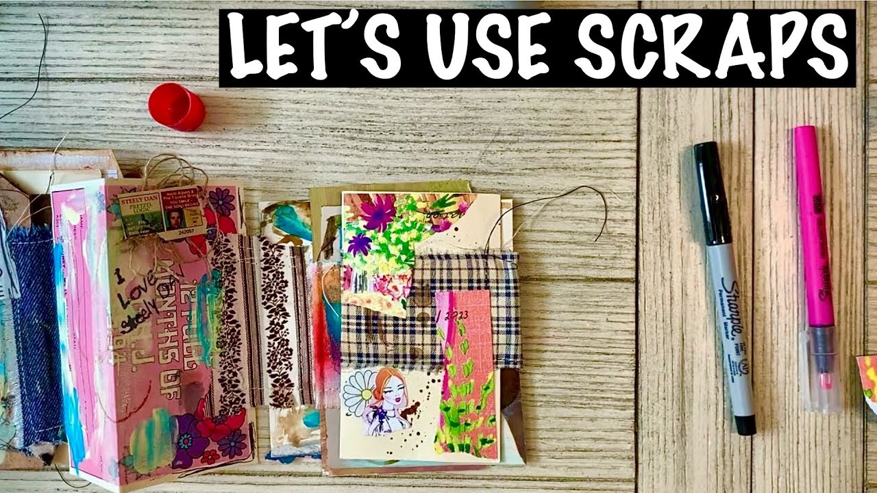 Let’s Junk Journal While Visiting | Junk Mail Ideas 